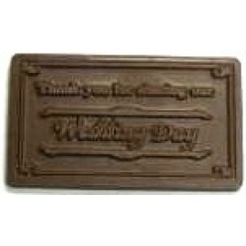 1.44 Oz. Thank You For Sharing Our Wedding Day Chocolate Business Card Bar Custom Imprinted  1.44 Oz. Thank You For Sharing Our Wedding Day Chocolate Business Card Bar Custom Imprinted
