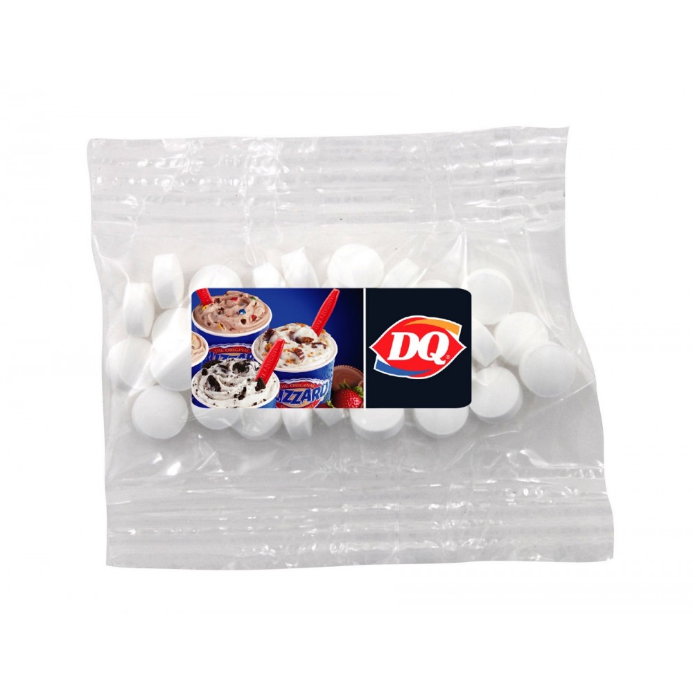 Logo Branded Snack Bag w/Mini Mints Logo Branded Snack Bag w/Mini Mints