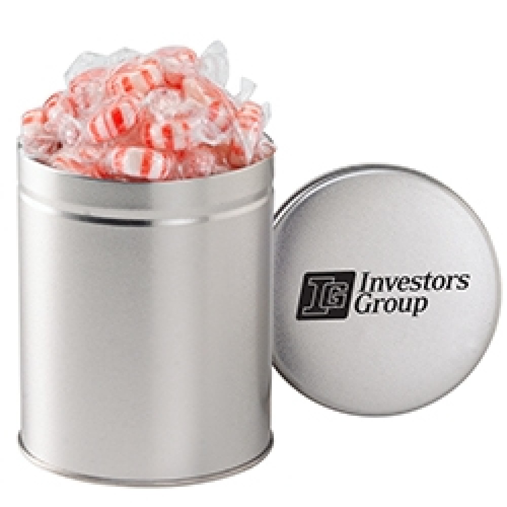 Logo Branded Round Tin (Quart) - Starlight Mints Logo Branded Round Tin (Quart) - Starlight Mints
