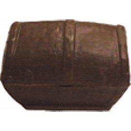 9.44 Oz. Chocolate 3D Treasure Chest Logo Branded  9.44 Oz. Chocolate 3D Treasure Chest Logo Branded