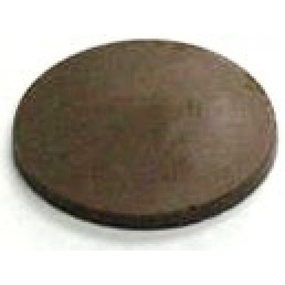 0.32 Oz. Chocolate Oval Medium Blank Custom Imprinted