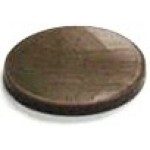 0.32 Oz. Chocolate Oval Small Blank Logo Branded