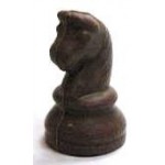 0.96 Oz. Chocolate Chess Knight 3D Custom Imprinted