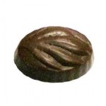 0.32 Oz. Chocolate Candy Mint Leaf Oval Logo Branded