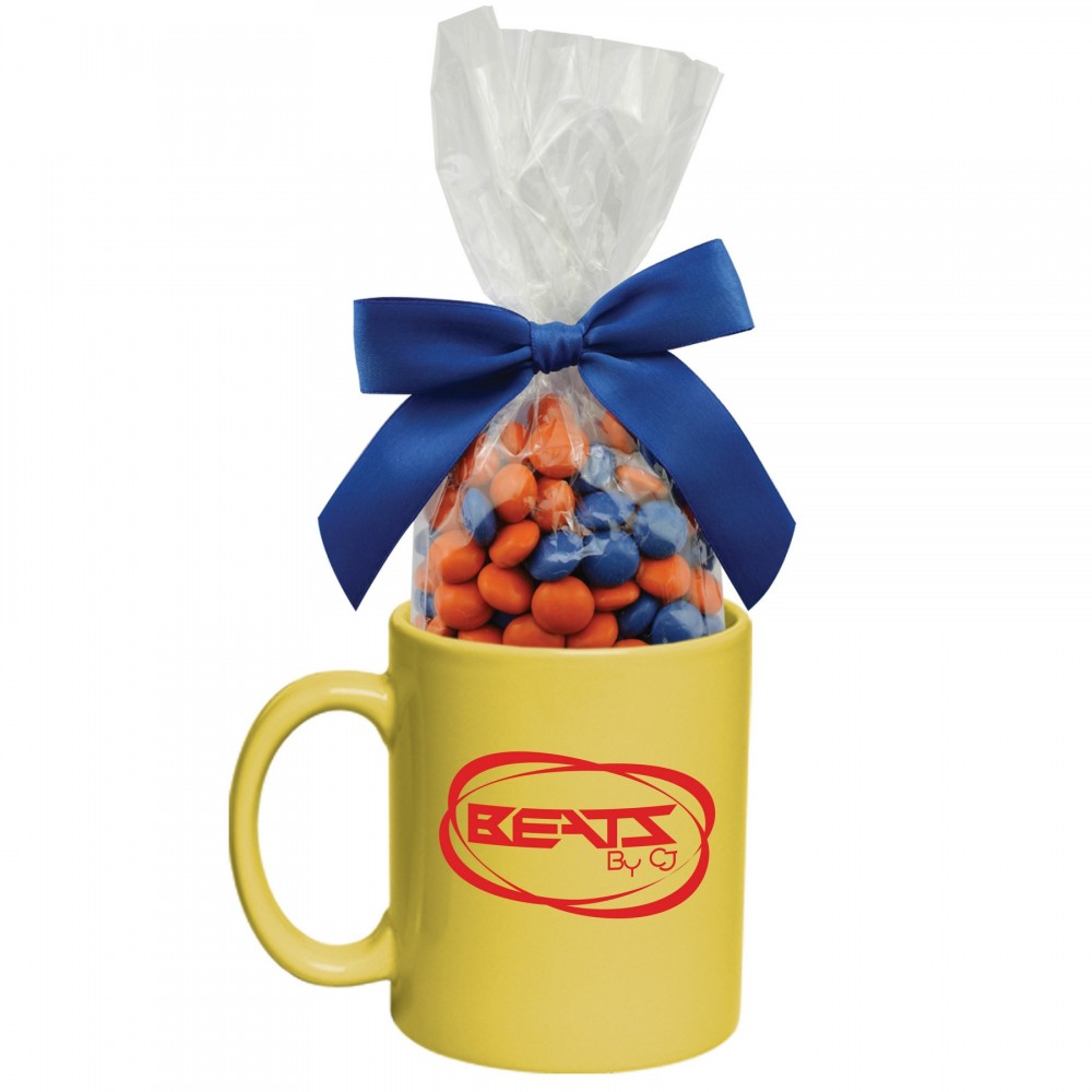 Logo Branded Ceramic Mug With Corporate Color Chocolates Logo Branded Ceramic Mug With Corporate Color Chocolates