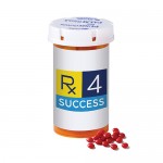 Small Pill Bottle - Red Hots Logo Branded