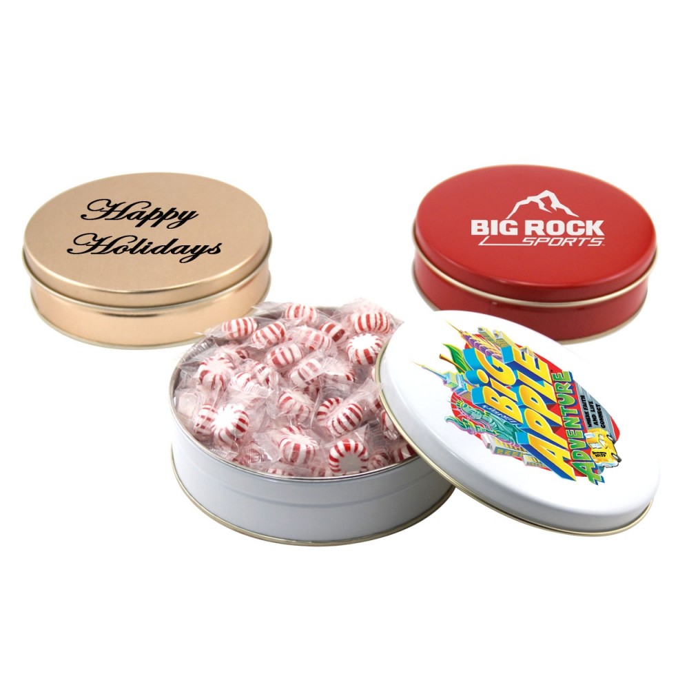 Custom Imprinted Gift Tin w/Starlight Peppermints Custom Imprinted Gift Tin w/Starlight Peppermints