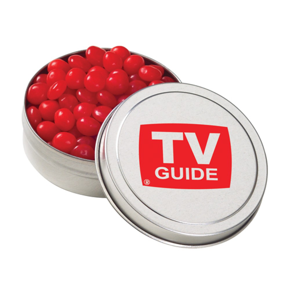 Small Round Tin - Red Hots Custom Printed Small Round Tin - Red Hots Custom Printed