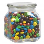 Contemporary Glass Jar - M&M's (20 Oz.) Logo Branded