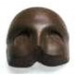 Custom Printed 4.48 Oz. Chocolate Drama Mask Nose Up