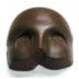 Custom Printed 4.48 Oz. Chocolate Drama Mask Nose Up  Custom Printed 4.48 Oz. Chocolate Drama Mask Nose Up