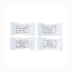 Pastel Buttermints in a Scriptures Wrapper Custom Printed