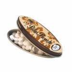 Surf WD Hibiscus Surfboard Mint Tin Custom Imprinted