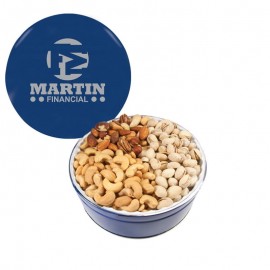 The Grand Tin - Cashews, Pistachios, Mixed Nuts Logo Branded  The Grand Tin - Cashews, Pistachios, Mixed Nuts Logo Branded