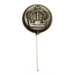 0.56 Oz. Chocolate Crown Round On A Stick Custom Imprinted