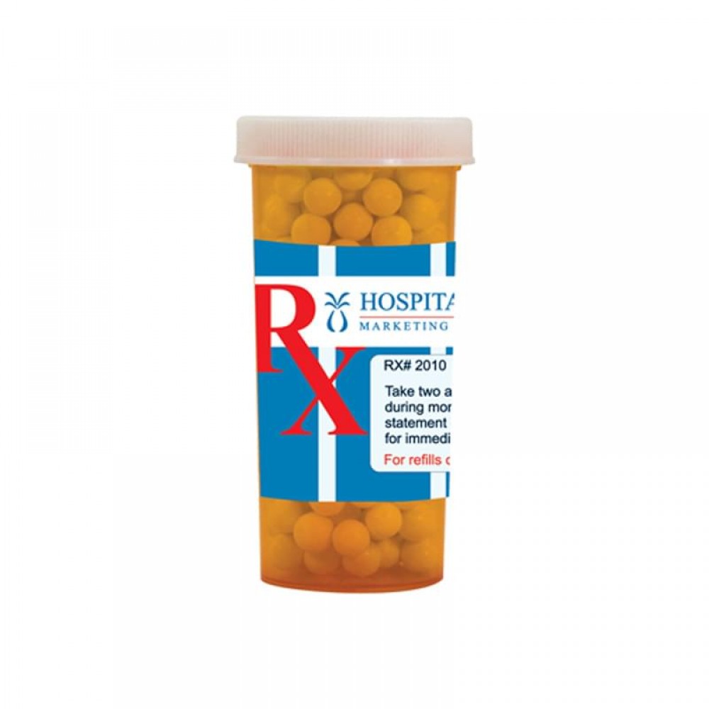 Pill Bottle (Large) - Signature Peppermints Logo Branded