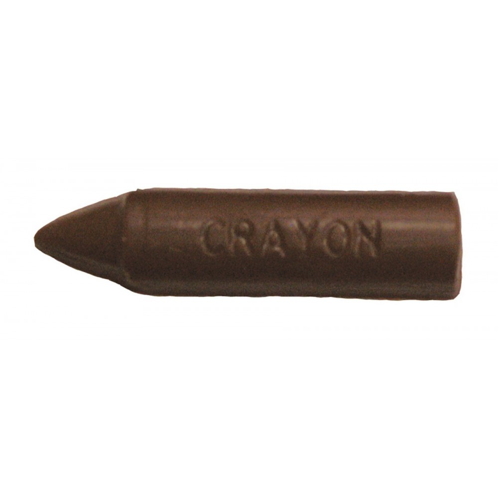 Logo Branded 0.32 Oz. Small Chocolate Crayon