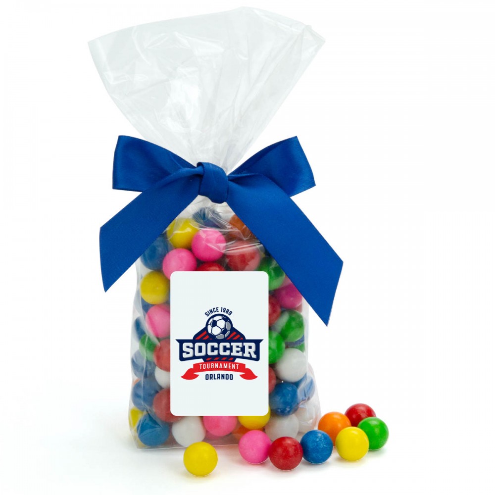 Large Clear Candy Bags Logo Branded Large Clear Candy Bags Logo Branded