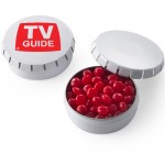 Small Push Top Tin - Red Hots Custom Imprinted