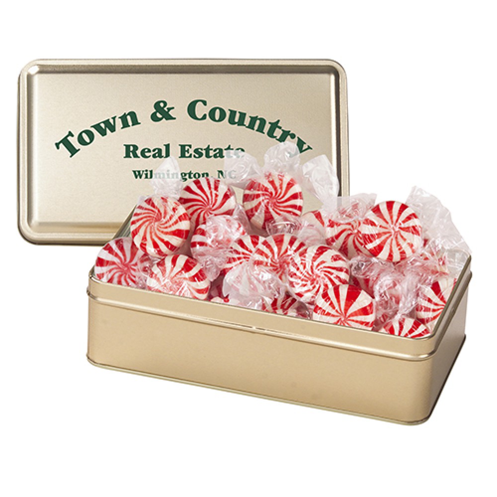 Logo Branded Large Rectangle Tin - Starlight Mints Logo Branded Large Rectangle Tin - Starlight Mints