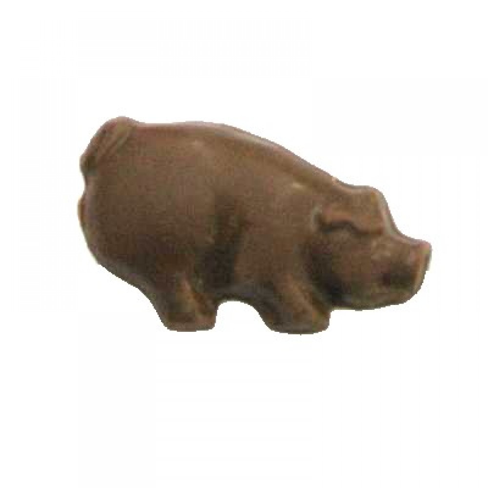 Promotional 0.32 Oz. Small Chocolate Pig