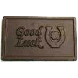 Custom Imprinted 1.44 Oz. Good Luck Chocolate Business Card  Custom Imprinted 1.44 Oz. Good Luck Chocolate Business Card