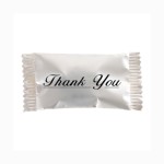 Logo Branded Pink Buttermints Cool Creamy Mint in a Thank You Wrapper