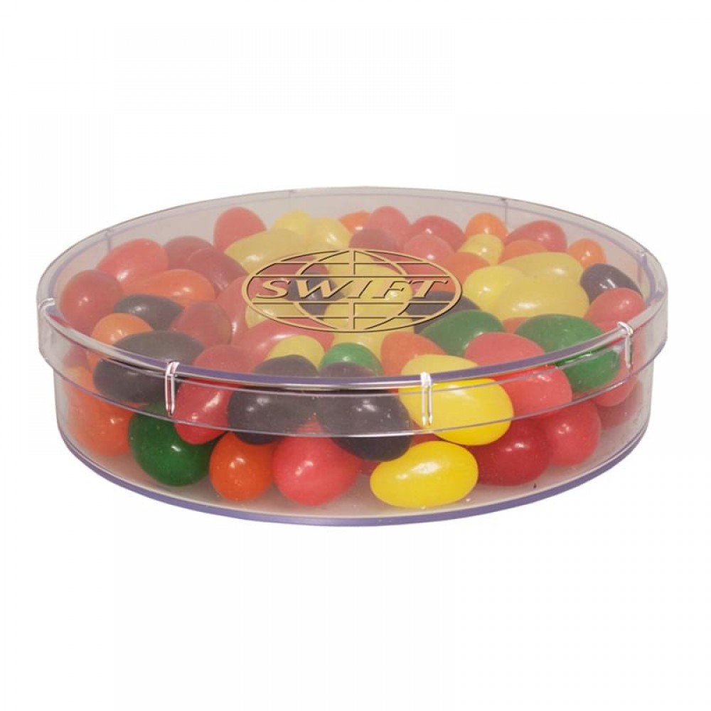 Promotional Large Round Show Piece - Signature Peppermints, Red Hots, Jelly Beans