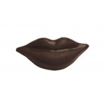 0.56 Oz. Large Chocolate Lips Custom Imprinted
