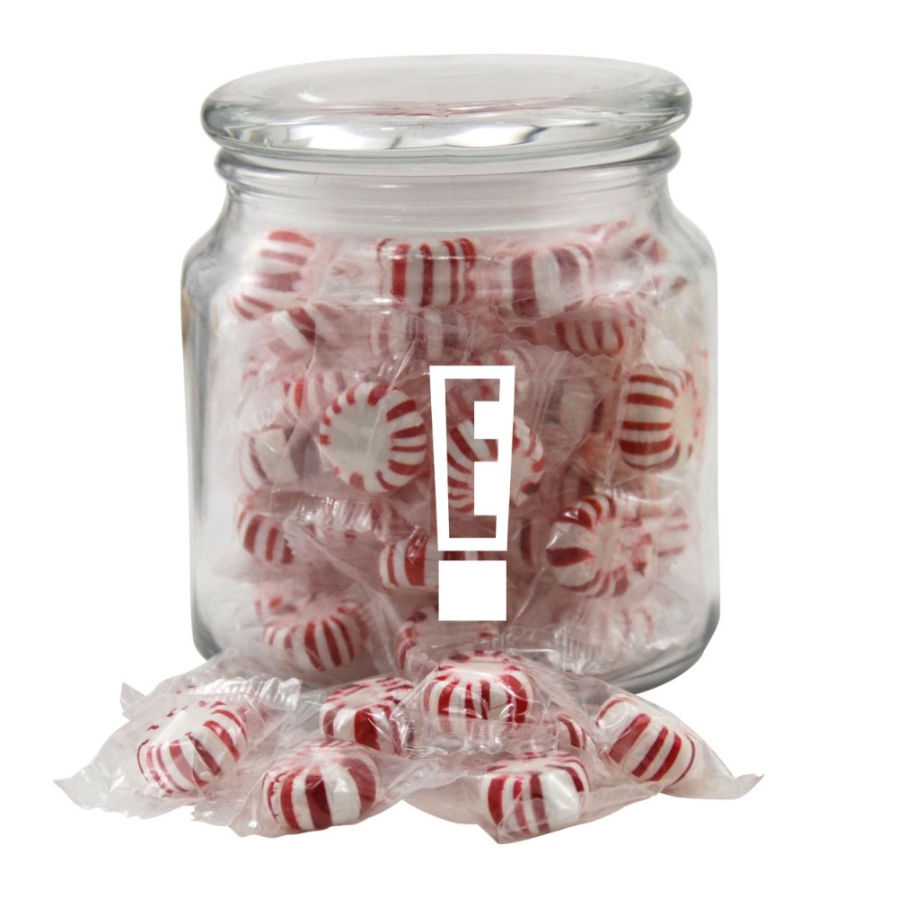 Jar w/Starlight Peppermints Custom Imprinted Jar w/Starlight Peppermints Custom Imprinted