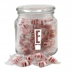 Jar w/Starlight Peppermints Custom Imprinted