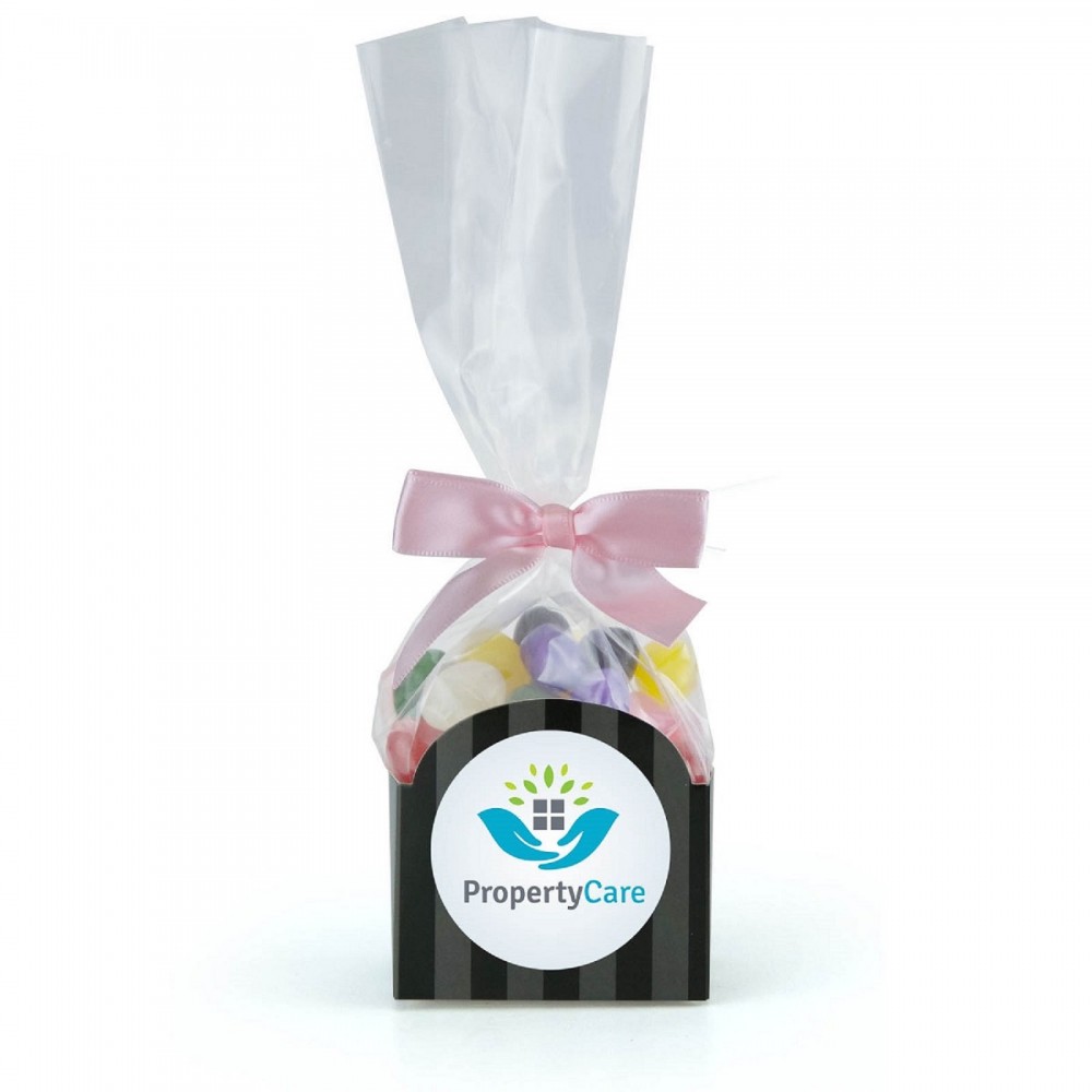 Logo Branded Paper Box W/Candy Bag Logo Branded Paper Box W/Candy Bag
