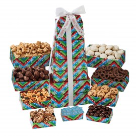 Presidential Sweet Nine-Tier Tower with Logo
