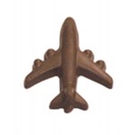 0.48 Oz. Medium Chocolate Airplane Custom Printed