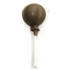 Logo Branded 0.88 Oz. Chocolate Balloon On A Stick