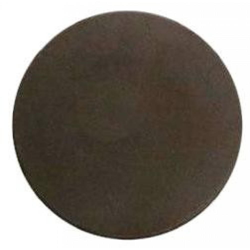 0.56 Oz. Chocolate Circle Plain Medium Custom Imprinted