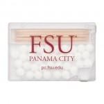 Rectangle Mints & Toothpicks - Solid White Custom Printed