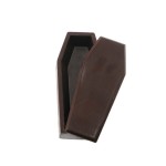 5.92 Oz. Large Chocolate 2 Piece Coffin Custom Printed