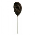1.04 Oz. Chocolate Ear On A Stick Custom Printed