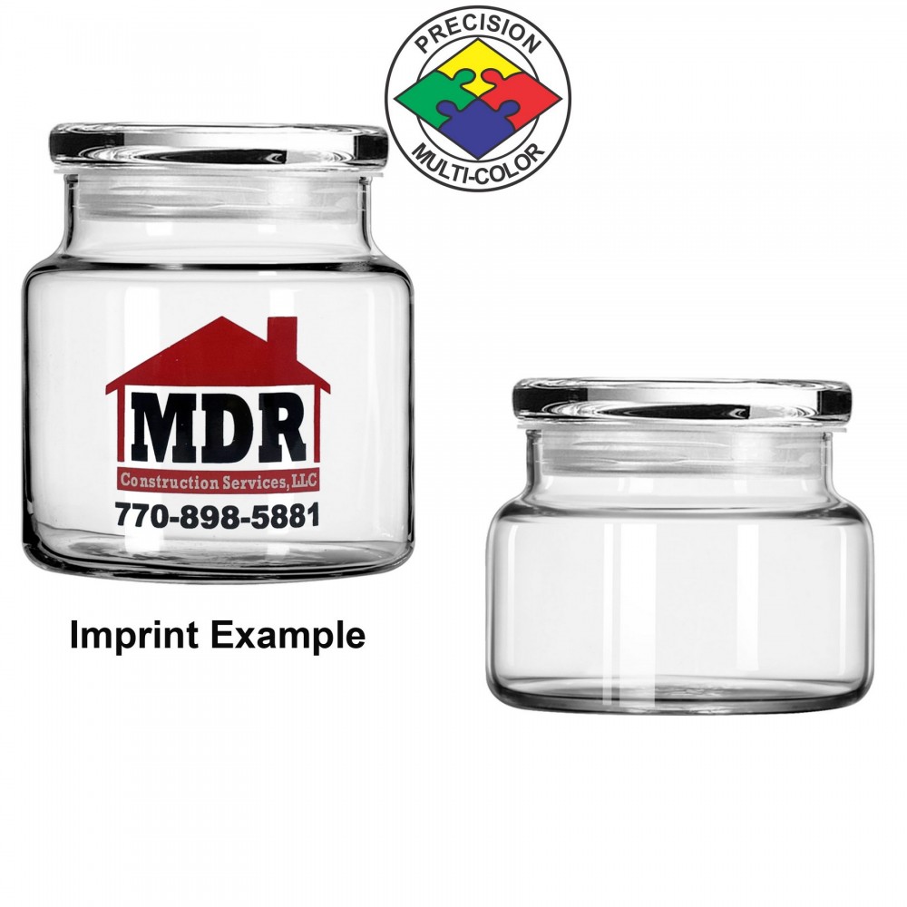 15 Oz. #10 Candy Jar with Flat Lid (Screen Printed) Custom Imprinted 15 Oz. #10 Candy Jar with Flat Lid (Screen Printed) Custom Imprinted