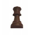 Custom Printed 0.64 Oz. Chocolate Chess Queen