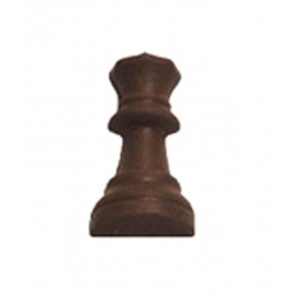 Custom Printed 0.64 Oz. Chocolate Chess Queen  Custom Printed 0.64 Oz. Chocolate Chess Queen