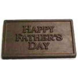 1.44 Oz. Happy Father's Day Chocolate Business Card Custom Printed  1.44 Oz. Happy Father