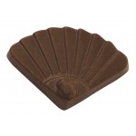 0.48 Oz. Chocolate Hand Held Fan Custom Imprinted