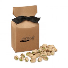 Logo Branded Kraft Gift Box w/California Pistachios