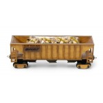 Wooden Train Hopper Car w/ Deluxe Mixed Nuts (no Peanuts) Custom Imprinted