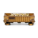 Wooden Train Hopper Car w/ Pistachios Custom Imprinted