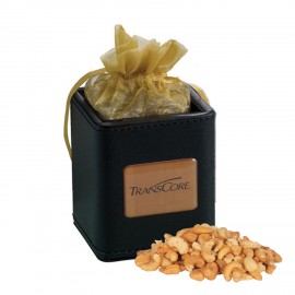 Custom Imprinted X-Cube Pen Holder w/ Jumbo Cashews  Custom Imprinted X-Cube Pen Holder w/ Jumbo Cashews