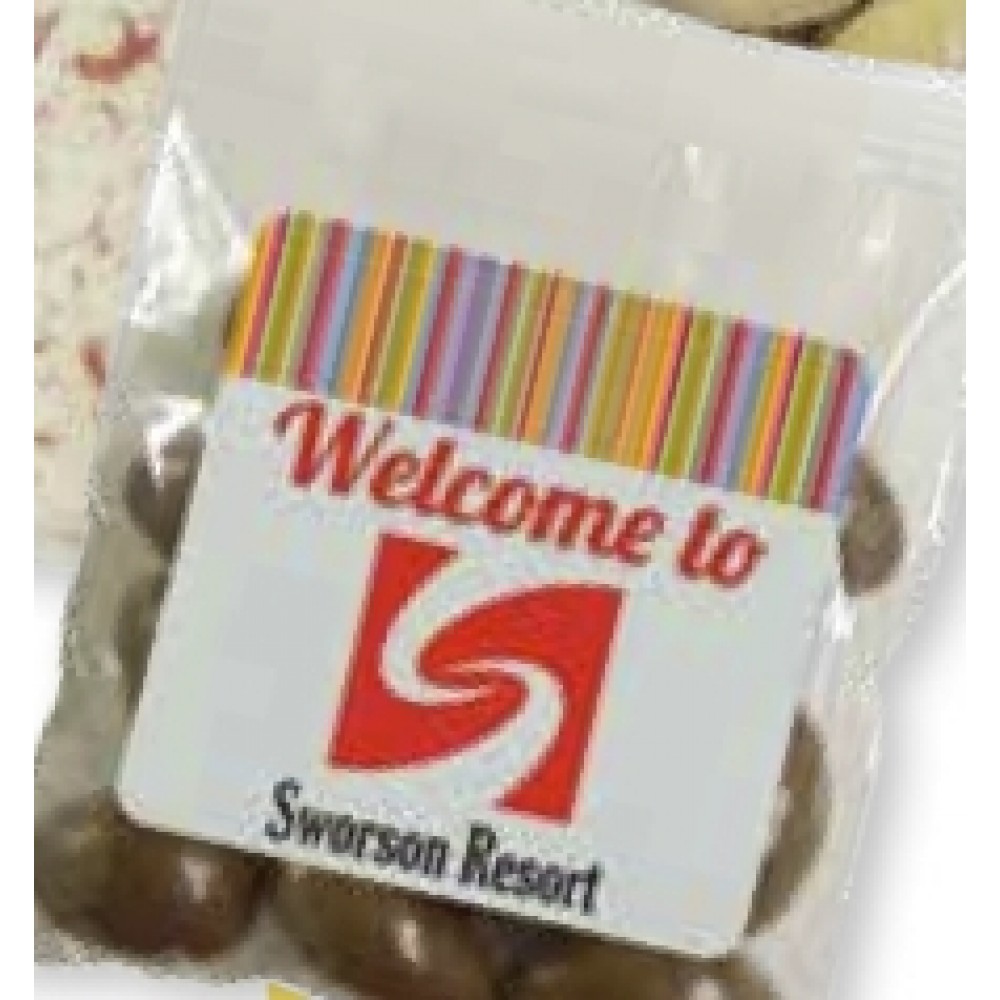 Individual Treat Bag - Chocolate Covered Almonds (1 oz.) Custom Printed Individual Treat Bag - Chocolate Covered Almonds (1 oz.) Custom Printed