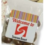 Individual Treat Bag - Chocolate Covered Almonds (1 oz.) Custom Printed